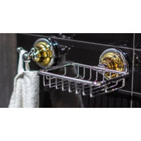 Appendiabiti doppio RETRO in ottone cromo-oro 6,5x6,5x6,5 cm