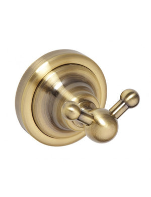 Gancio da parete doppio RETRO in ottone 6,5x6,5x6,5 cm