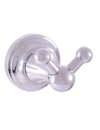 Appendiabiti doppio retrò MORAVA in ottone cromato 7,85x5,85x5,95 cm