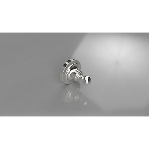 Gancio RETRO in ottone cromato 6,5x6,5x6,5 cm