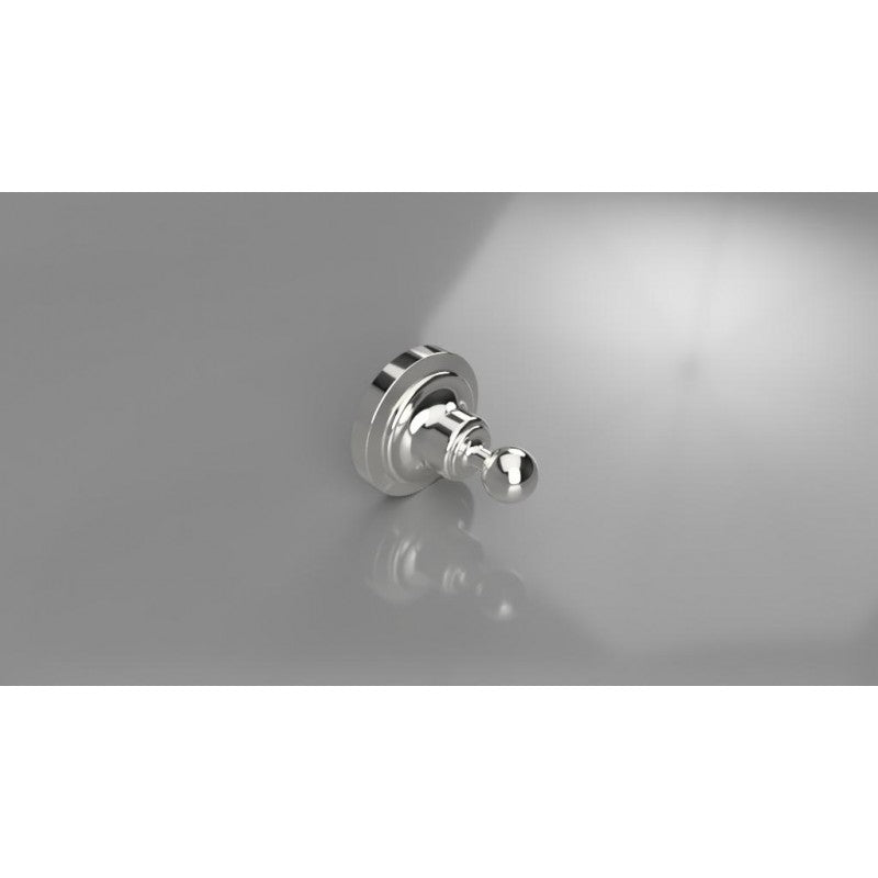 Gancio RETRO in ottone cromato 6,5x6,5x6,5 cm