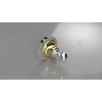 Appendiabiti RETRO in ottone cromo-oro 6,5x6,5x6,5 cm