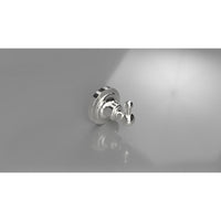 Appendiabiti singolo RETRO in ottone cromato 6,5x6,5x6,5 cm