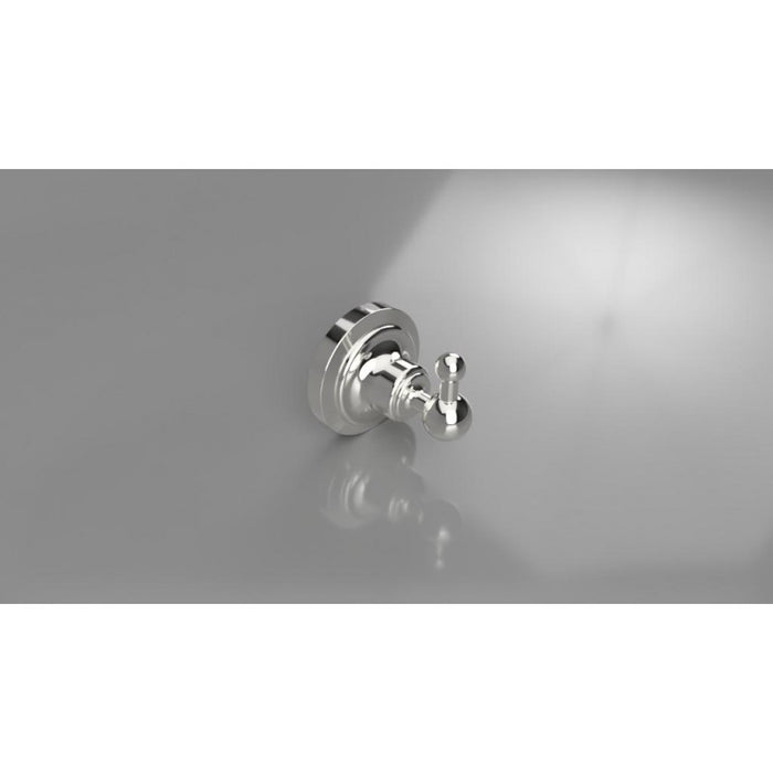 Appendiabiti singolo RETRO in ottone cromato 6,5x6,5x6,5 cm