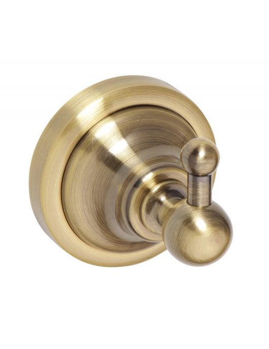 Appendiabiti singolo RETRO in ottone 6,5x6,5x6,5 cm