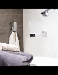 Appendiabiti singolo VIA ottone cromato 2,5 x4,8 x7 cm