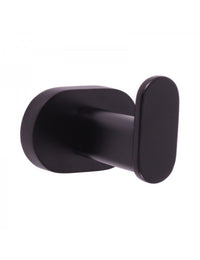 YUKON Appendiabiti Singolo in Ottone Nero Opaco 5,6 cm