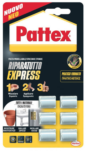 PATTEX ADESIVO RIPARATUTTO EXPRESS MONODOSE