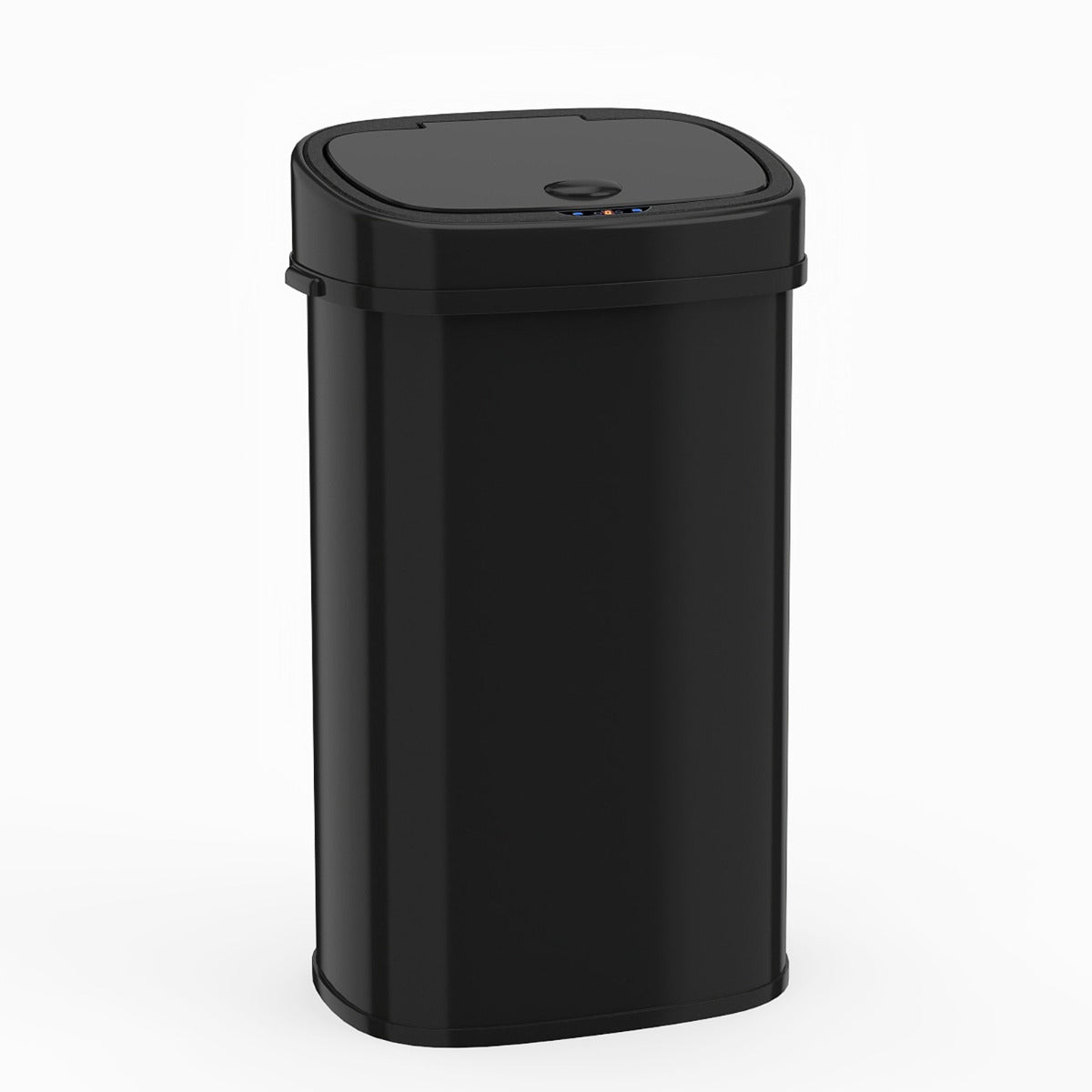 Pattumiera da 58l cestino per la spazzatura con sensore di movimento a infrarossi-Pattumiera bidone automatico senza contatto