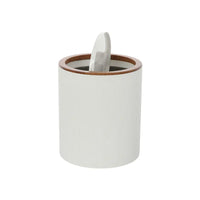 Set accessori bagno da appoggio bianco | London