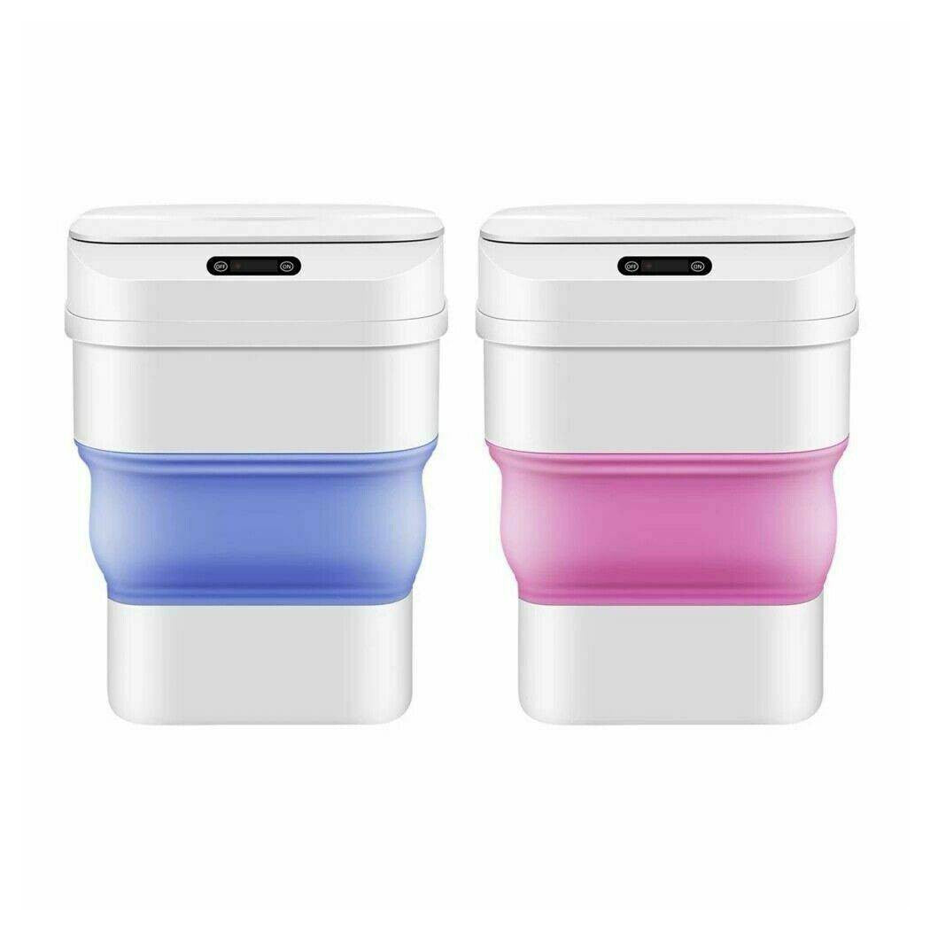 Trade Shop - Pattumiera Cestino Per Rifiuti Con Sensore Apertura Automatica Contenitore Carta -