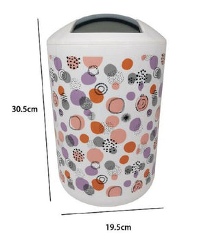 Pattumiera Cestino Secchio Rifiuti Accessorio Arredo Bagno Sfere Astratte 87086         