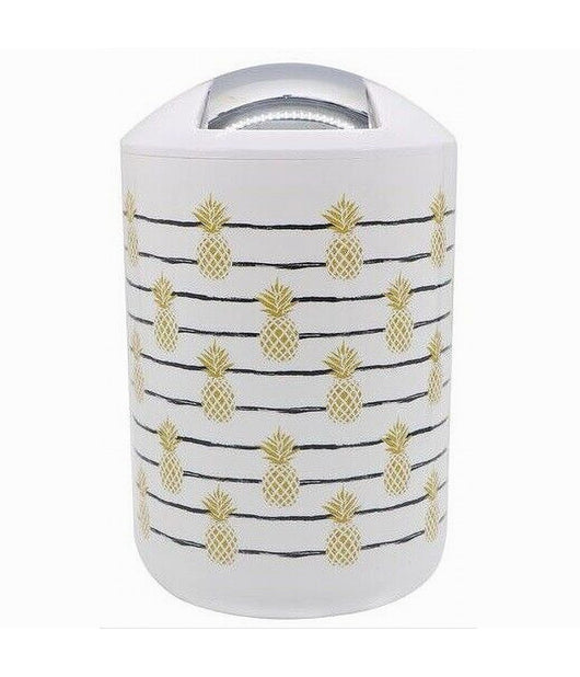 Pattumiera Cestino Secchio Rifiuti Gettacarte Accessorio Bagno Con Ananas 69762         