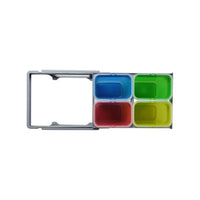 Pattumiera estraibile 4 contenitori da 8 litri EKKO9006