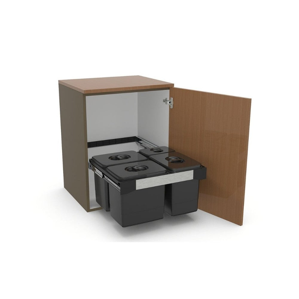 Pattumiera estraibile 4 contenitori Freejazz62605