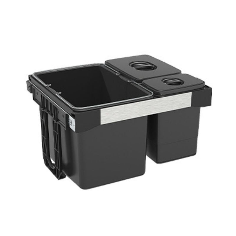 Pattumiera Free Jazz 60 ad estrazione frontale 85 LT grigio