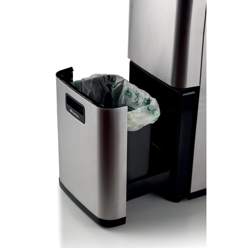 Pattumiera Intelligente - 60W/h - Essiccatore Rifiuti Organici - Antiodore - Silver