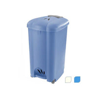 Pattumiera Pedale Carolina l 50 Panna Tontarelli