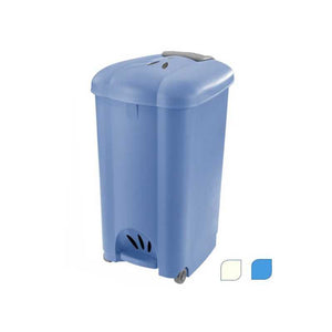 Pattumiera Pedale Carolina l 50 Panna Tontarelli