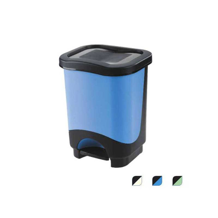 Pattumiera Pedale Idea l 18 Azzurro Tontarelli