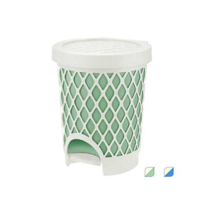 Pattumiera Pedale Trellis l 16 Azzurro Tontarelli