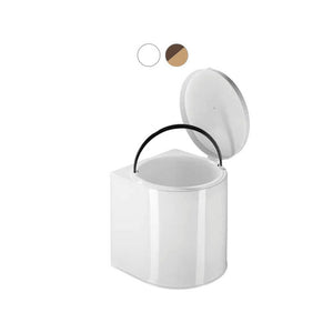 Pattumiera Pensile Beige/Marrone 4180M Giganpl