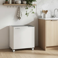 Pattumiera per raccolta differenziata con chiusura ammortizzata, 40 litri, ECOBOX-TOP
