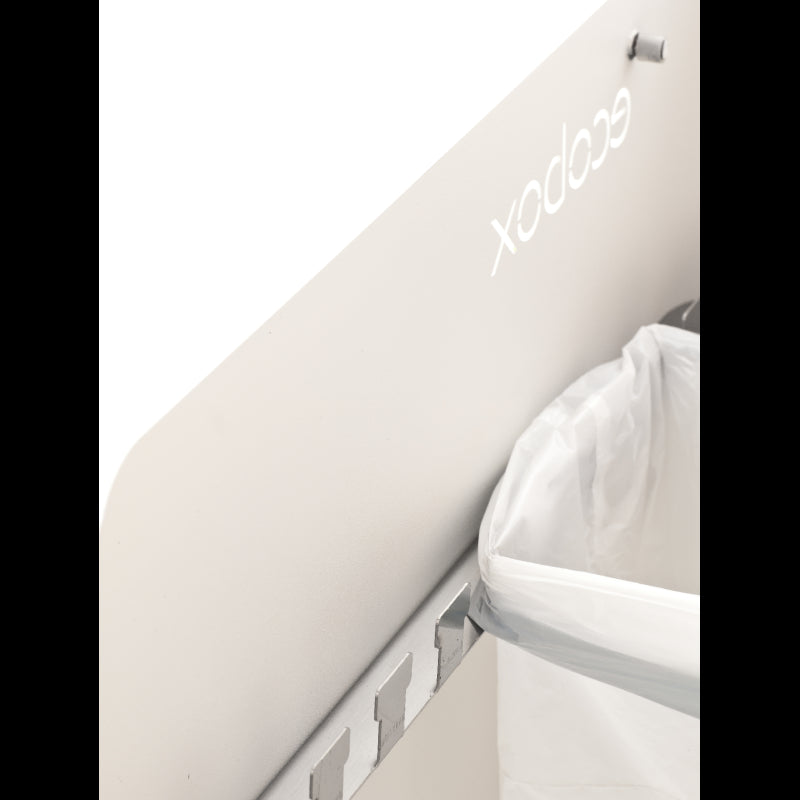 Pattumiera per raccolta differenziata con ruote, soft-close - ECOBOX 60 L