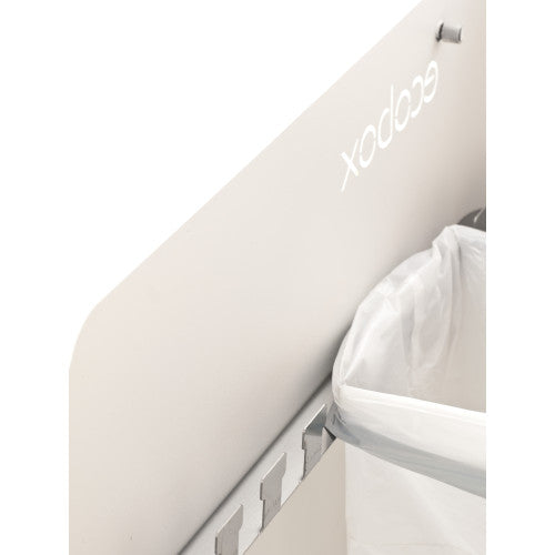 Pattumiera per raccolta differenziata con ruote, soft-close - ECOBOX 60 L