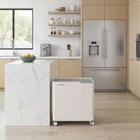 Pattumiera per raccolta differenziata con ruote, soft-close - ECOBOX 60 L