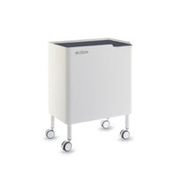 Pattumiera per raccolta differenziata funzionale ed elegante, 2 x 20 litri, ECOBOX NOA