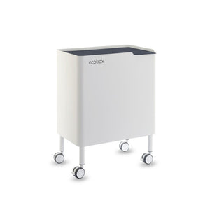 Pattumiera per raccolta differenziata funzionale ed elegante, 2 x 20 litri, ECOBOX NOA