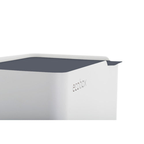 Pattumiera per raccolta differenziata funzionale ed elegante, 2 x 20 litri, ECOBOX NOA