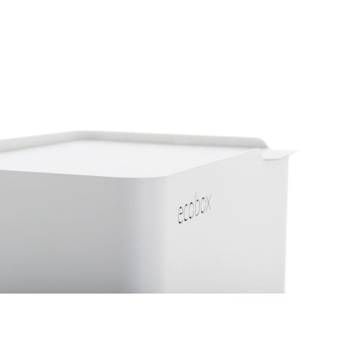 Pattumiera per raccolta differenziata funzionale ed elegante, 2 x 20 litri, ECOBOX NOA