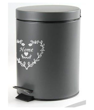 Pattumiera Portaspazzatura 17x26cm 3lt Deluxe Moderno Classico Colori Ass 664465         