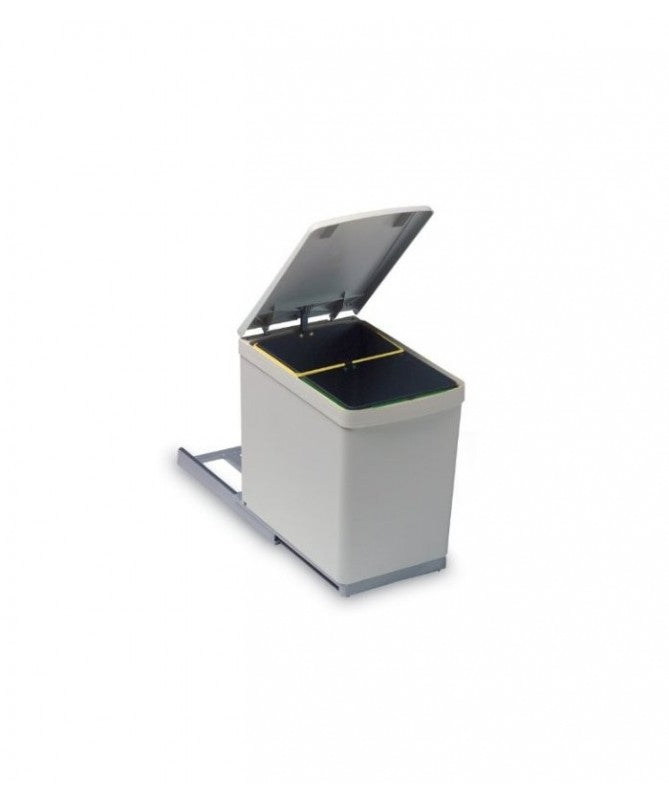 Pattumiera Roma 284 in Acciaio Inox