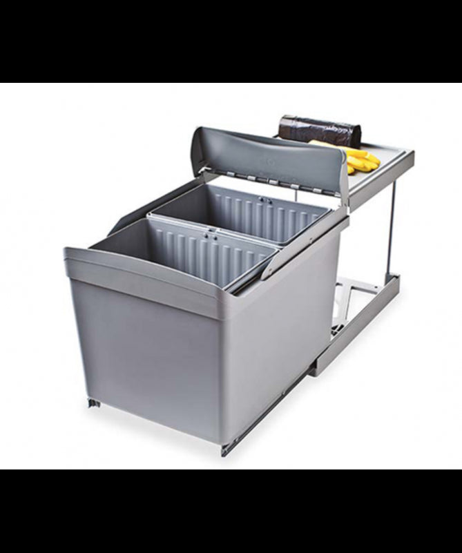 Pattumiera Roma 516 Grigio chiaro