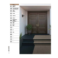 Pavimento klinker 325x325x16mm serie orion colore antracite - 1mq