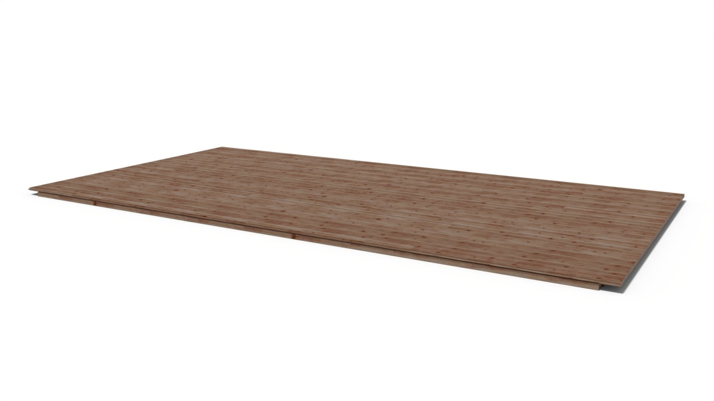 Pavimento universale per casette  18 mm - pacchetto da 3m2 - Impregnato - POD05 - ALTANKA