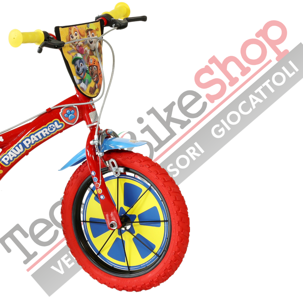 Bicicletta Bambino Dino Bikes PAW PATROL 14"