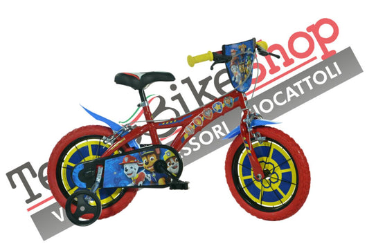 Bicicletta Bambino Dino Bikes PAW PATROL 14"