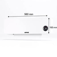 Termo ventilatore ceramico da parete zephir modello zmw3023b