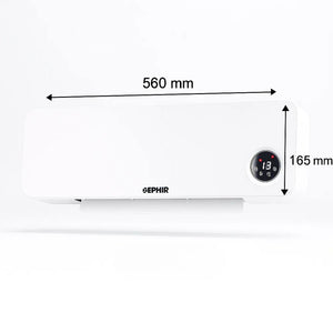 Termo ventilatore ceramico da parete zephir modello zmw3023b