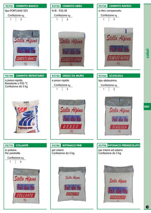 gesso da presa da kg.1 self service cod:ferx.20008