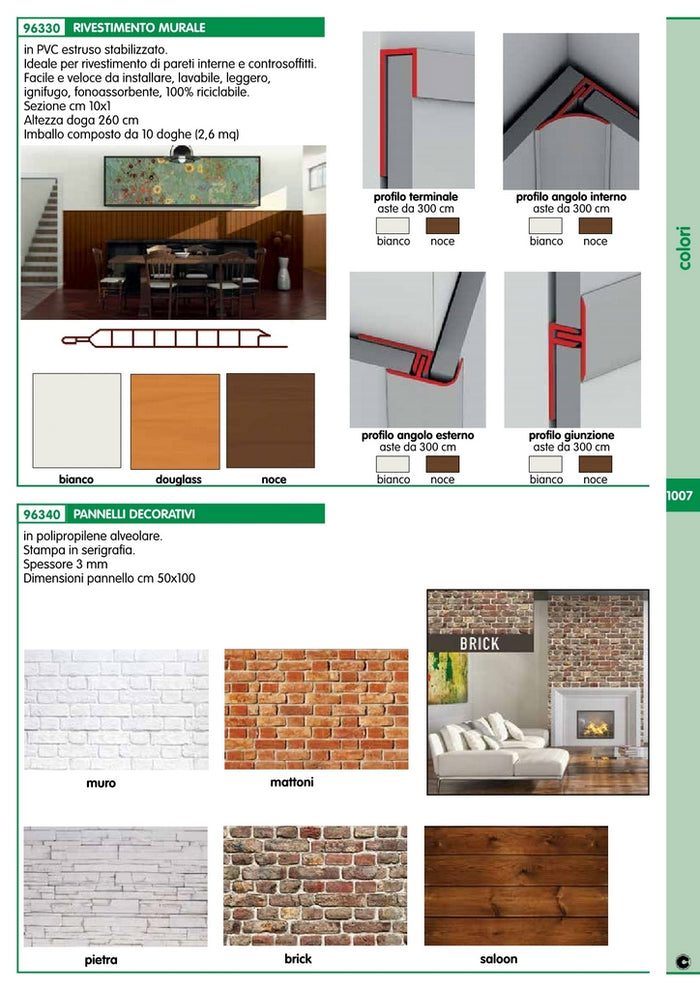 pannello decorativo cm 50x100 disegno pietra spessore 3 mm cod:ferx.92079