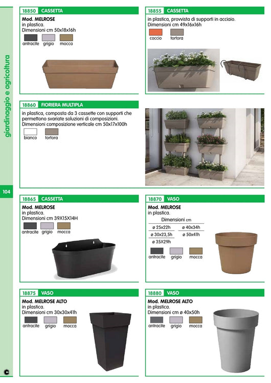 distanziale per set balconiera resina cod:ferx.93365