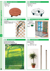 tutore pvc per piante vigna d 27xh210 cm cod:ferx.13734