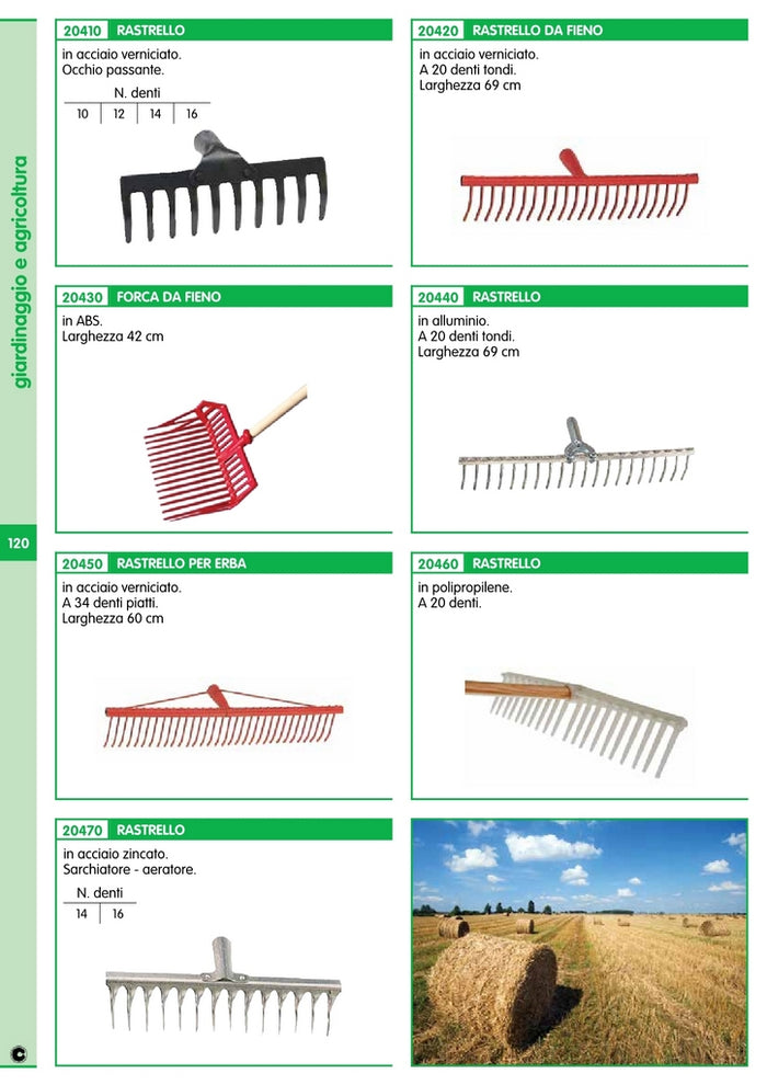 rastrello a 14 denti pesante cod:ferx.19990