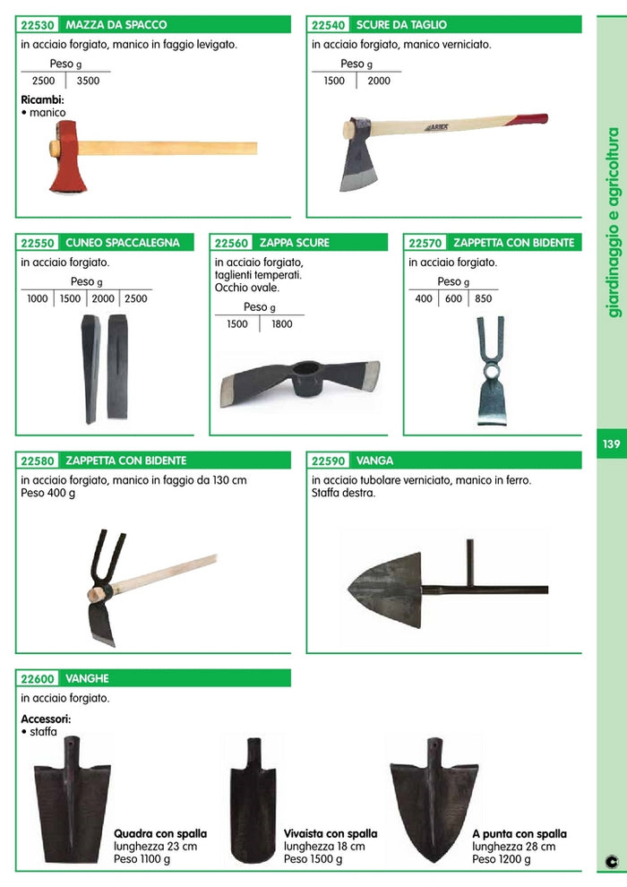 manico legno per mazza da spacco cod:ferx.36730