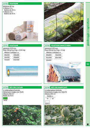 polietilene in rotoli h.150x 300 spessore 0,20 mm cod:ferx.14166
